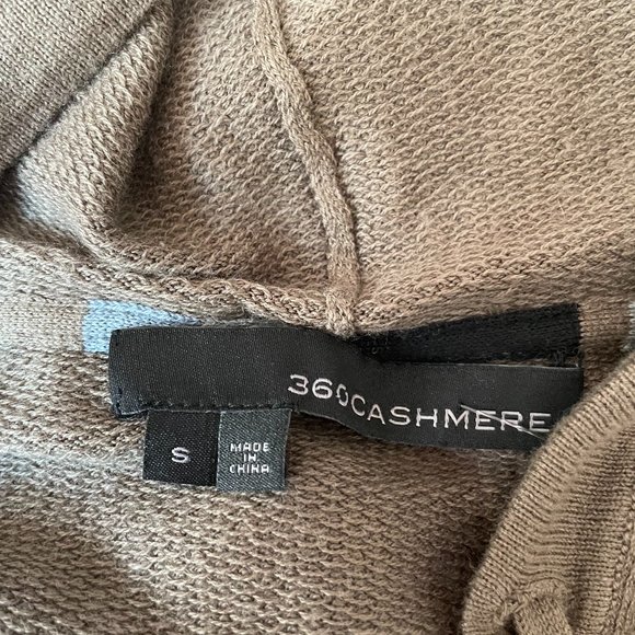 Chelsea Cashmere/Cotton  Zip Hoodie 360 CASHMERE NWOT - Picture 4 of 5
